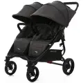 Прогулочная коляска для двойни Valco Baby Snap Duo Flatt Matt Dove Grey