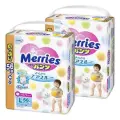 Merries Набор трусиков ультра L (9-14 кг) 56 шт х 2 уп