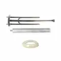 Комплект ТЭН 1,5 кВт (1500 Вт) RF для водонагревателя Thermex HIT, H, Garanterm, фланец 82мм, нерж. + прокладка + анод, 10079K