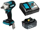 Гайковерт Makita DTW300RF аккумуляторный 18В 330Нм - 1/2 (18V, 1 x 3.0Ah, Li-Ion)