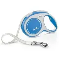 Flexi Рулетка-ремень Flexi для собак до 50кг, 8м, синяя (New Comfort L Tape 8m blue)