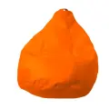 F78 Кресло мешок XXXL СТАНДАРТ+ Оранжевый 3XL Oxford, съемный чехол