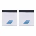 Набор напульсников Babolat LOGO JUMBO WRISTBAND (8х7,5см) White/Drive Blue