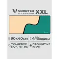 Игровой коврик VOROTEX XXL, 90х40 см, 4 мм, Beige green (Бежевый, зеленый)