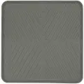 Коврик для сушки посуды, 30x30 см, резина, серый
