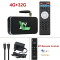 Ugoos X4 PRO ТВ приставка Android 11, X4 pro add BT voice, Европейская