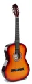 GP-C40-39-SB классическая гитара с анкером, размер 4/4, корпус и дека липа, гриф махагон, цвет Sunburst, Smiger