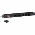 Блок силовых розеток Exegate ServerPro PDU-19H606 Al-6S-EU2-SW-O