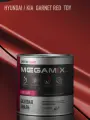 Базовая эмаль Hyundai / Kia Garnet Red TDY, 850 мл, Краска автомобильная, базисная под лак, MEGAMIX