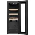 Винный шкаф MAUNFELD MFWC-28S8, черный, 8 бутылок, электронное управление