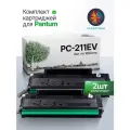 Картридж Pantum PC-211EV (2 шт. комплект) (3200 стр.) с чипом для Pantum P2207, P2500, P2500W, P2507, P2516, P2518, M6500, M6500W, M6550NW, M6607NW