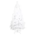 Ель новогодняя искусственная Пушистая 180 см, белая, золотая сказка, 592048