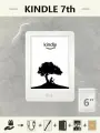 Amazon 6 Электронная книга Amazon Kindle 7-го поколения 6 дюймов E-ink 4 ГБ поддерживает русский язык, белый