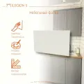 Фасад мебельный 360х550 bianco