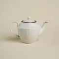 Заварочный чайник SL Home Волна в камне , 1 л, 22 13 15.5 см, фарфор, белый