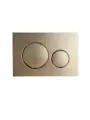 Кнопка смыва Geberit Sigma 20, для унитаза, матовое золото