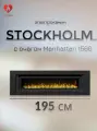 Электрокамин Stockholm  DK с очагом Manhattan 1560 (звуковой эффект, дистанционное управление)