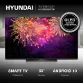 55 Телевизор Hyundai H-LED55OBU7700, OLED, 4K Ultra HD, черный, смарт ТВ, Android TV