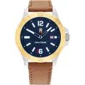 Наручные часы TOMMY HILFIGER, золотой, коричневый, синий