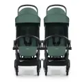 Коляска прогулочная для двойни Bumprider Connect 3 Olive (компл)