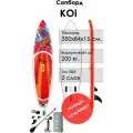 SUP-Board Сапборд надувной с насосом, веслом и страховочным лишем ( полный комплект ), двухслойная надувная доска sup 350см