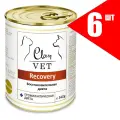 CLAN VET RECOVERY диетический влажный корм для собак и кошек 340 г Восстановительная диета (6 банок)