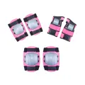 Комплект защиты Rgx 104b Fuchsia, для велоспорта, роликов, скейтов, самокатов, размер S, розовый