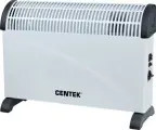Конвектор Centek CT-6124 2000 Вт термостат белый чёрный