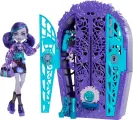 Кукла Monster High Твила Twyla Skulltimate Secrets Garden Mysteries HYT74, с аксессуарами, голубой/фиолетовый