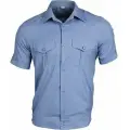 Рубашка форменная кор. рукав голубая