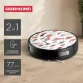 Умный робот-пылесос REDMOND RV-R630S WiFi (снегири), сухая и влажная уборка
