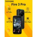 Смартфон Doogee Fire 3 Pro 16/128 ГБ, Экран 5.5 HD+,8350 мАч, Android 15, Зелёный