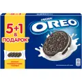 OREO Печенье, с Какао и начинкой с Ванильным вкусом, Пакет, 228гр.