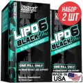 Жиросжигатель для женщин Nutrex Lipo-6 Black Hers Ultra Concentrate, 2 шт. по 60 капсул (USA Version)