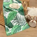 Полотенце пляжное Этель Листья, 70*140 см,250гр/м2, 100%п/э