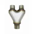 Рогатка Y - пайп Ø76,2 → 57,2*57,2 мм (нержавеющая сталь) belais #18777
