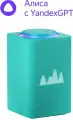 Умная колонка Яндекс Станция Макс с Алисой на YandexGPT, бирюзовый, с Zigbee