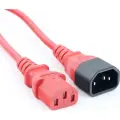 Кабель питания C13 - C14, 1м, Filum FL-PC-C13/C14-C1-1.0-RD (5 шт.) (FL-PC-C13/C14-C1-1.0-RD/5)