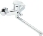 Смеситель для ванны Lavelly Fluent хром однорычажный с длинным изливом без лейки (672202)