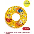 Круг надувной детский для плавания и купания ND Play / Миньоны надувной (ПВХ, 60 см, 3-6 лет, 60 см, цветная коробка)