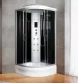 Душевая кабина River Dunay 90/24 TH 10000001452 с крышей, тонированное стекло, средний поддон 24