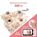 Беспроводная поворотная видеоняня Baby Monitor VB801 SM650 VB603 VB605 с двусторонней связью / цветной экран / радионяня с колыбельными мелодиями и режимом ночного видения