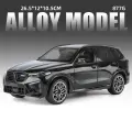 BMW X5M X5 F95 1:18 металлическая модель автомобиля Black
