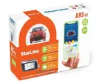 Сигнализация А93 2CAN+2LIN ECO, запуск StarLine 4001946