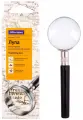 Лупа OfficeSpace 40 мм, 4-х кратное увеличение, в металлической оправе, картонная коробка 235653