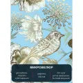 Мебельная ткань с рисунком, микровелюр Floristic 300/3. Отрез 1м*140см.
