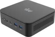 Неттоп IRU Planio 325 Ryzen 5 3500U (2.1) 8Gb SSD256Gb Vega 8 FreeDOS GbitEth WiFi BT 65W черный (2105298)