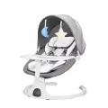 Электронные качели шезлонг 3в 1 Dearest Pro Max Deluxe Grey- для безопасного и комфортного сна вашего малыша!