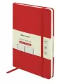 Блокнот А5 130х210 мм BRAUBERG ULTRA, балакрон, 80 г/м2, 96 л. в точку, красный, 113042