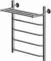 Полотенцесушитель водяной MyFrea MyParis 600х500 мм с полкой хром